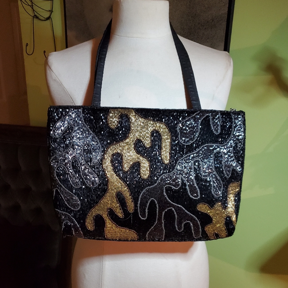 Beautiful Beaded Shoulder Bag